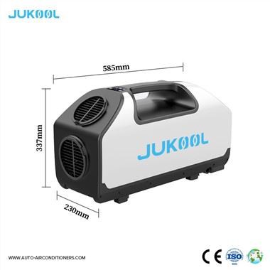 Hordozható légkondicionáló sátorban való használatra